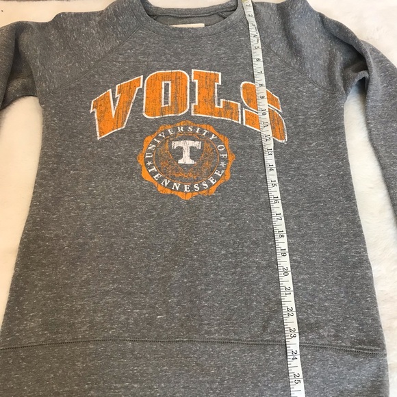 Tennessee Volunteers Pressbox Women’s Edith Vintage Knobi Pullover Sweatshirt SM - Picture 6 of 7